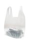 Transparent Athlete Bag Small Size 24x43 cm 1 Pack Takriben 300 Pieces