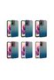 Poco M5S Case Metal Camera Protruding Edges Colored Transparent Cover Flora - Green - 5