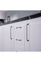 Roman Black 160 mm Handle Luxury Country Kitchen Furniture Cabinet Drawer Handle - 5