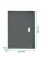 Leitz Recycle A4 Pp Gusseted Project File أحمر 4624-25 - 6