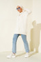 15768 Hijab Knitwear Cardigan - Ecru - 2