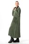 Long Sleeve Sevda Wide Neck Autumn and Winter Knitwear Dress with Pockets Khaki Hk - 4