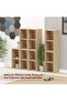 Wooden Storage Display Shelves 2-Tier Freestanding, Box Shelves, Light Imperia - 4