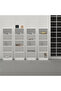 Wooden Storage Display Shelves 5-Tier Freestanding, White - 5