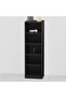 Wooden Storage Display Shelves 5-Tier Freestanding, Black - 6