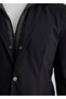 Mayorca Navy Blue Color Hooded Jacket with Removable Mostra - 4