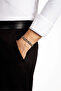 Tiger Eye Stone Steel Men's Bracelet - 3
