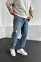 Baggy Wide Leg Comfortable Fit Jeans - 2