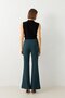 Emerald Slim Fit Wide Leg Trousers - 4