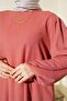 Women's Dusty Rose Tunic Pants Top and Bottom Set 6663 - 3
