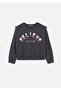 Anthracite Girl's Sweatshirt - Padded, Model 7468 - 3