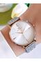 Steel Cord Ion Plated Case 3 Atm Water Resistant Women's Wristwatch+Bracelet Efl21016-Ya