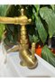 Antique Gold Washbasin Faucet Classic Vintage Design Antique Bathroom Washbasin Faucet - 3