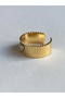 316L Stainless Mother of Pearl Heart Ring (Adjustable) - 2