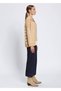 Organic Cotton Wool Blended Striped Camel Knitwear - 3