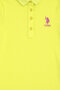 Girls Pistachio Green Polo Neck Knitted Dress 50288076-Vr087 - 3