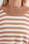 15783 Slit Poncho Sweater - F.Mink - 6