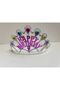 Silver Color Happy Birthday Written Birthday Crown 60 cm - 2