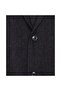 Cavalry Dislocation Mono Collar Slim Fit Gray Coat - 2