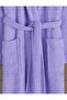 Lilac Large Size Shawl Cotton Turkish Bath Sauna Bath Battal Women Men Unisex 3XL 4XL Bathrobe - 3