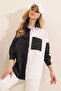 20116 Color Block Shirt - Black - 4