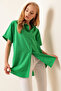 20120 Oversize Short Sleeve Shirt - Green - 3