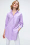 3879 Oversize Pocket Shirt - Lilac - 4