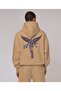 Unisex Oversize Sweatshirt Hoodie Nirvana in Utero Printed Beige – Hooded, Kangaroo Pocket, 3 Strands - 5