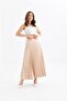 Women's Pleated Skirt Stone 30390 - 5