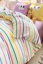 Easy-Iron Duvet Cover Set Double Size Funny Yellow-Lilac - 6
