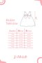 White Butterfly Winged Tulle Strap Girls' Dress - Evie - 8