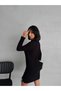 Women's Lace Detailed Knitwear Mini Dress - 9
