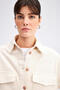 Macrame Detailed Denim Jacket - 7
