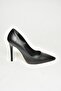 T 676192009   Black Thin Heeled Women's Stiletto - 7