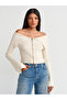 60252 Zippered Ribbed Knitwear Top-A.Natural