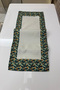 40X140Cm Decorative Thai Feather Tablecloth - Stain Printed, Non-Slip Washable Runner - 2