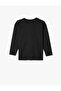 Oversize T-Shirt Long Sleeve Crew Neck Cotton - 2