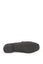 Women's Chain Buckle Ballerina Ballerina Real Leather Zy 7909 Black - 4