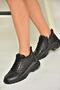T 555130203   Black Genuine Leather Comfort Orthopedic Sole Women's Boots - 4