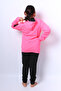 Girl's Hooded Tracksuit Set - Zippered Rib C59 - 3