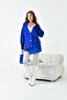 Women's Sleeve Detailed Cardigan Cobalt Blue 20826 - 6