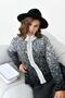 Women's Zipper Detailed Cardigan Ecru Black 20870 - 6