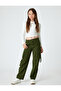 Cargo Jeans Pocket Detailed Cotton