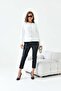 Women's Button Detailed Knitwear Cardigan Ecru 20788 - 5
