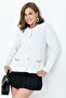 Women's Accessory Detailed Cardigan Bone 20749 - 3