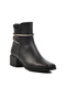 326168   Black Skin Women's Heeled Boots - 3
