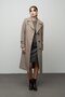 Mink 3028 - Men's Cashmere Coat, Square Patterned Collar - 5