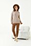 Women's Basic Half Turtleneck Sweater A. Mink 20878 - 3