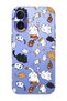 iPhone 16 Plus Compatible Kittens Patterned Transparent Silicone Phone Case