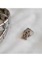 M Letter Steel Italian Charm